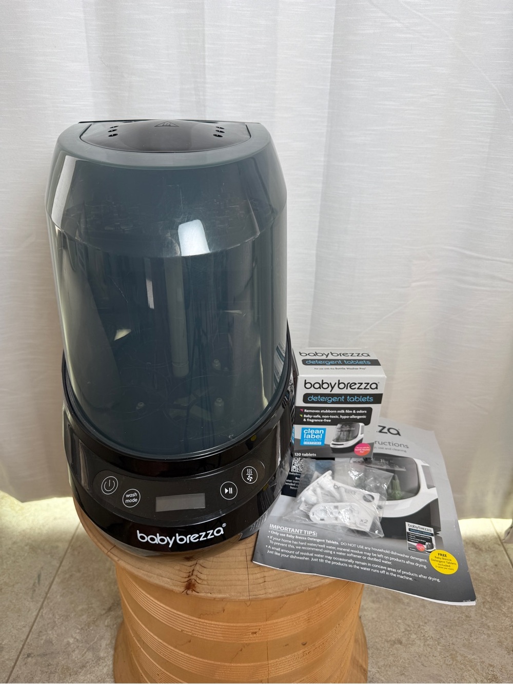 Baby Brezza Bottle Washer Pro Automatic Bottle Washer Sterilizer Dryer - Picture 4 of 13